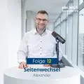 Alex, Teamleiter Einkauf Nicht-Produktionsmaterial, berichtet im Podcast über seinen Werdegang bei Bauer.