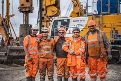 Ein starkes Team auf der Baustelle