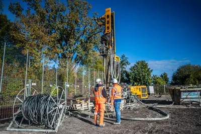 Using two powerful KLEMM KR 805 rigs, two drilling teams executed roughly 5,700 drilled meters.