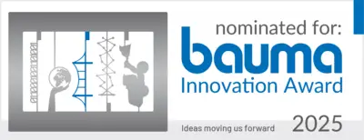 Nominated for the bauma Innovation Award 2025 in the construction category