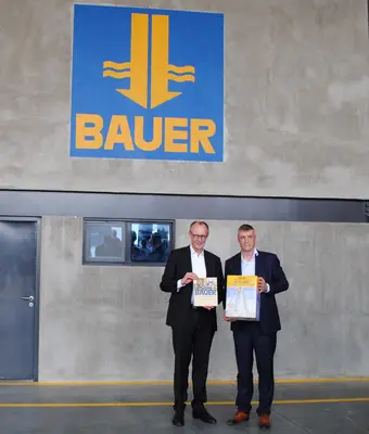 BAUER Geotechnical Solutions Middle East Welcomed Federal Chancellor Merz